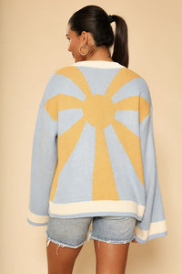 Sunburst cardigan